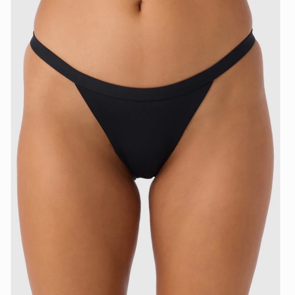 NWT O’Neill Saltwater Solids Queens Cheeky Bottoms - Picture 3 of 4